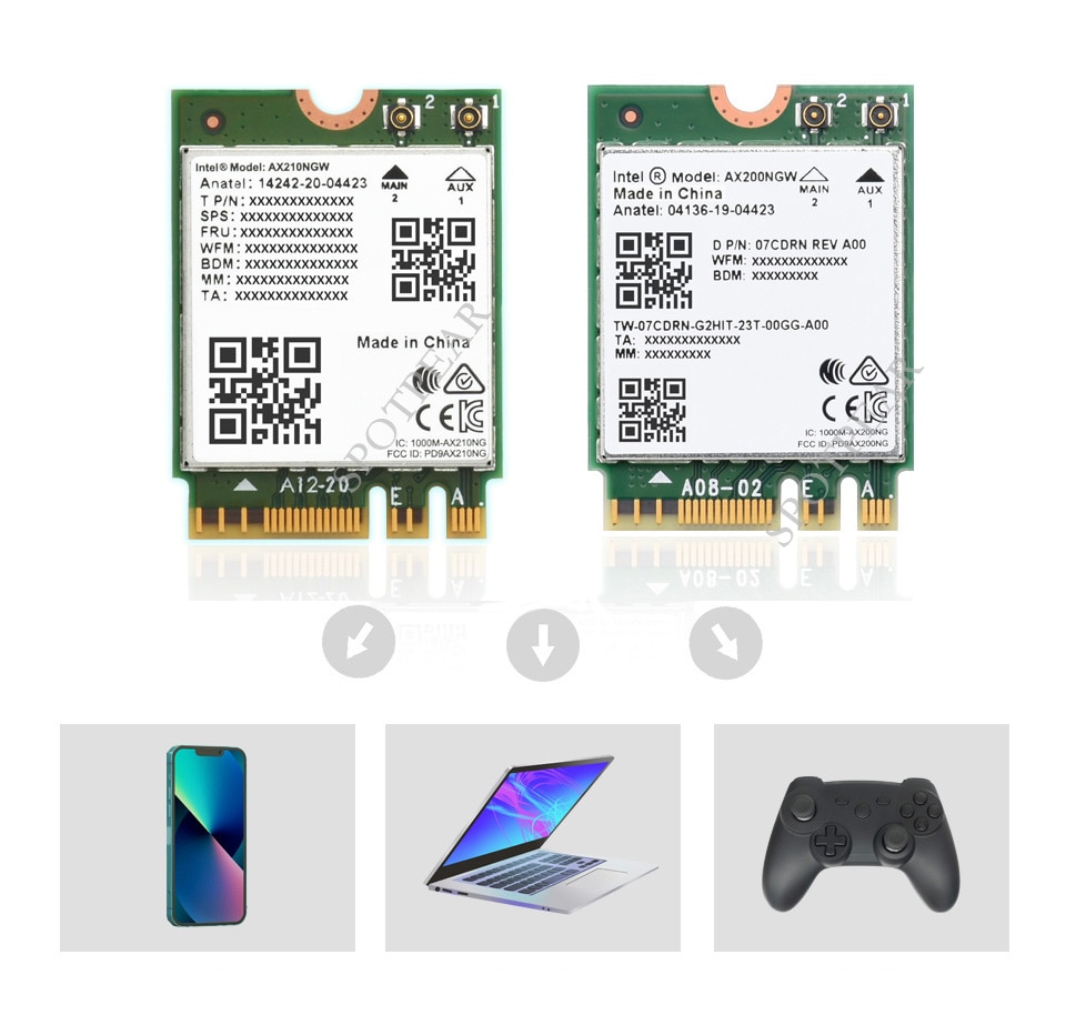  AX210 Ʈ   Ʈũ ī ⰡƮ  6E AX200  ļ  6  , 802.11AX  5.2
